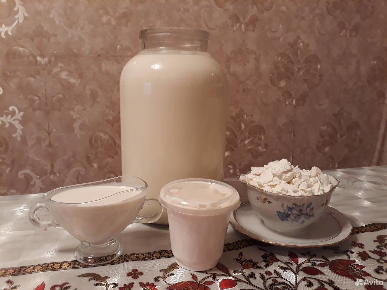 фото домашнего молока