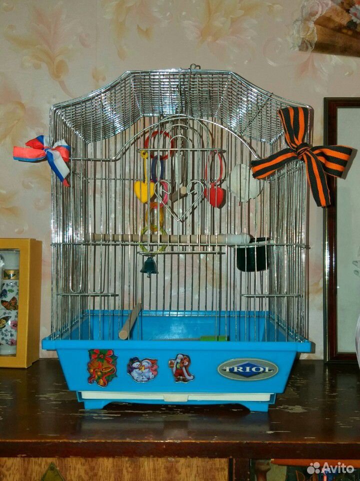 Клетка для попугая купить на Зозу.ру - фотография № 1