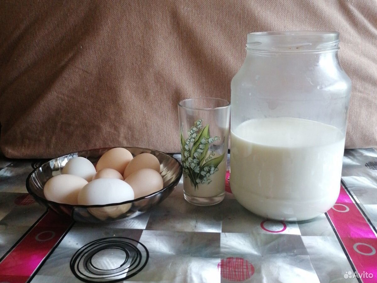 Молоко и яйца купить на Зозу.ру - фотография № 1