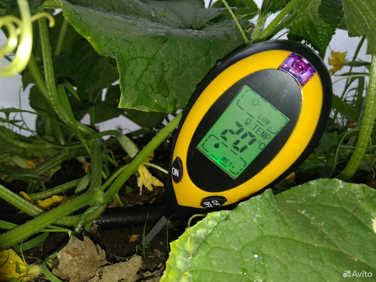 Измеритель почвы кислотность влажность температура купить на Зозу.ру - фотография № 1