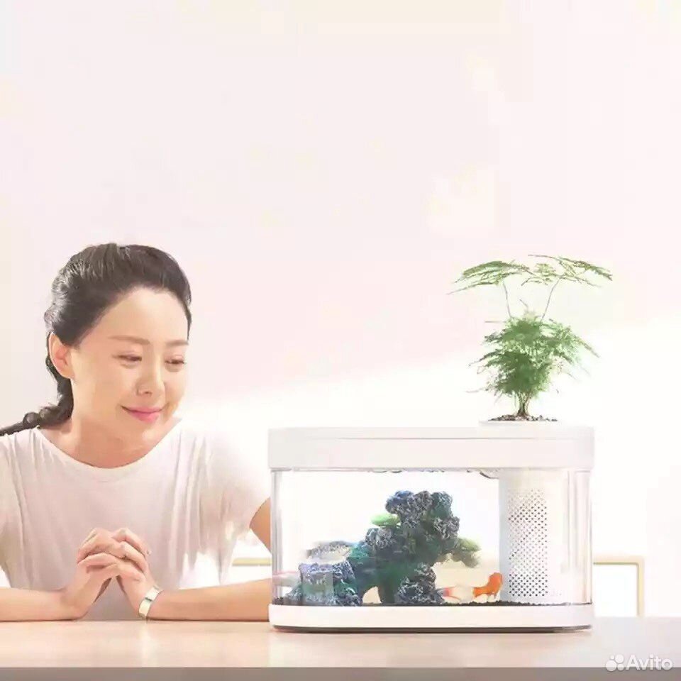 Аквариум Xiaomi Eco Fish Tank с функцией выращиван купить на Зозу.ру - фотография № 2