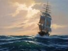 Картина в интерьер «Парусник в море» объявление продам