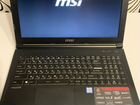 Игровой ноутбук msi GL 62 объявление продам