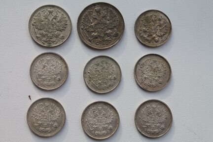 Царские монеты. Серебро