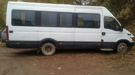 Iveco Daily 2.8 МТ, 2003, микроавтобус, битый