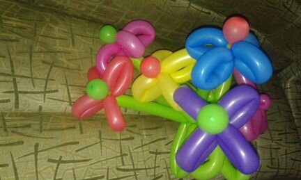 Букеты из воздушных шаров