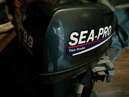 Мотор sea-pro 9.9 + лодка Huntr 320