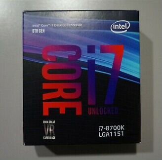 Intel Core i7-8700k