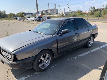 Audi 80 1.8 МТ, 1988, битый, 150 000 км