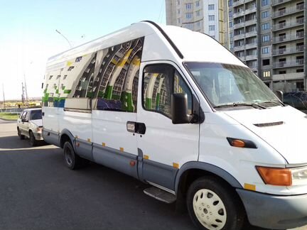 Iveco Daily 2.8 МТ, 2003, микроавтобус