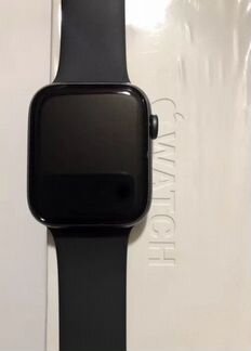 Apple watch series 4, space gray 44mm