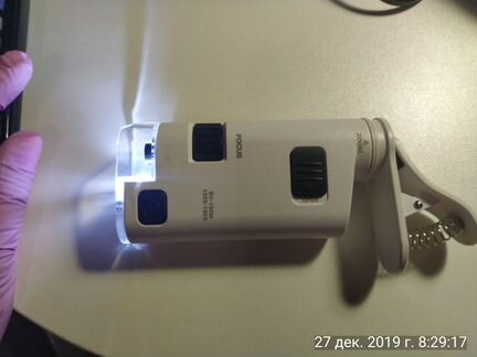 Цифровой Микроскоп USB Microscopio 80-120X светоди