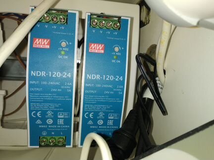 Блоки питания MW NDR-120-24