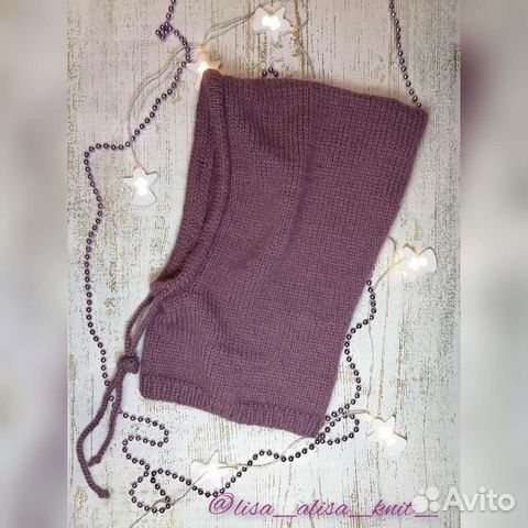 Капор (капюшон) ручная работа