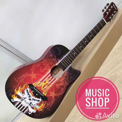 Гитара новая акустическая
