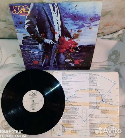 Yes Tormato 1978 UK Виниловая пластинка LP