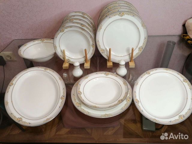 Сервиз столовый фарфоровые 16 предметов