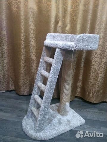 Лежанка -когтеточка для кошек крупных пород