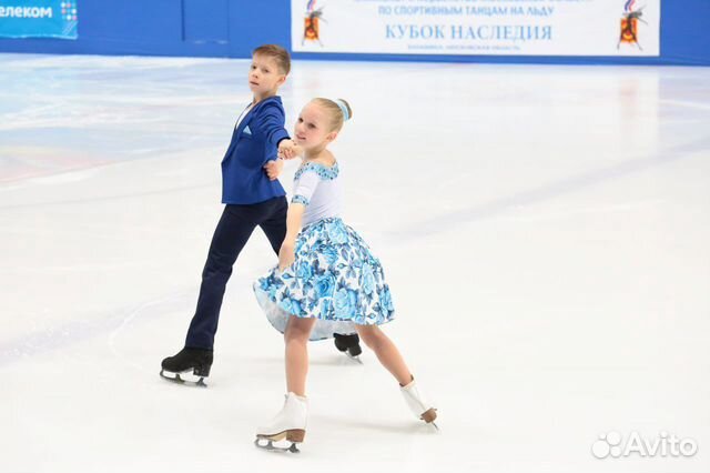 Костюм для фигурного катания (танцы на льду)