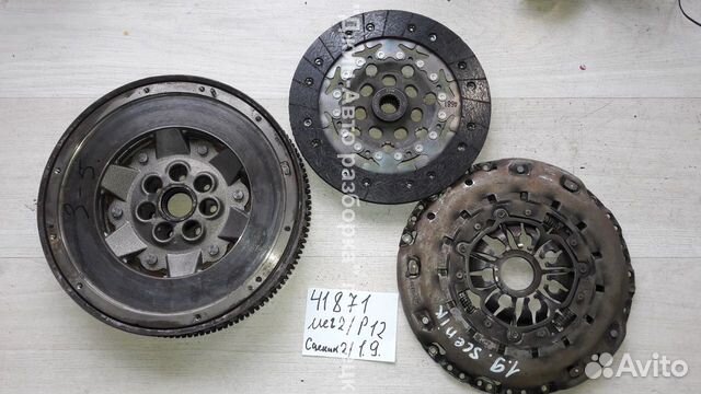 Маховик в сборе 1.9 дизель меган 2 сценик 2