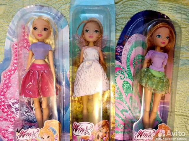 Куклы. Ариэль. Винкс. Флоковые игрушки