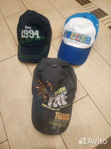 Кепки из хлопка для мальчика размер 52-54