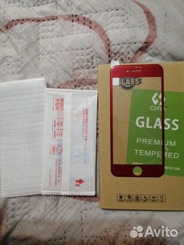 Защитное стекло iPhone 7red, и redmi note 3 pro