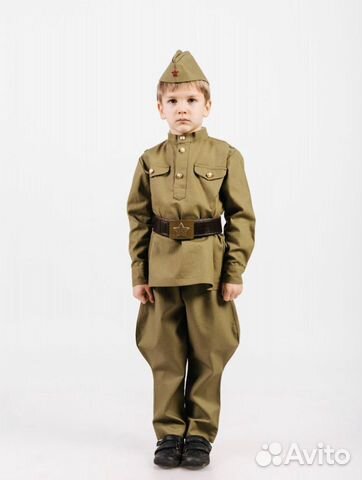 Детский военный костюм