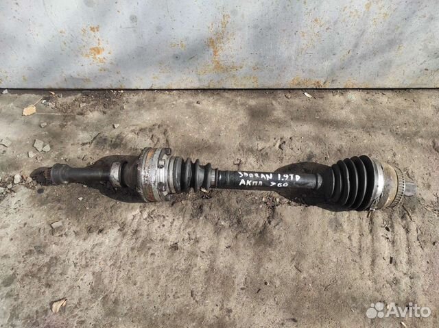 Привод правый АКПП Фольксваген Шаран 1.9 тди