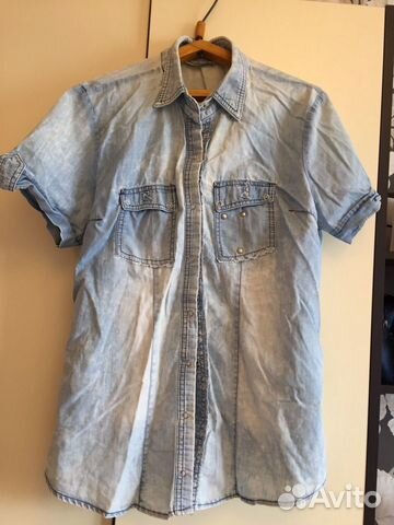 Джинсовая рубашка