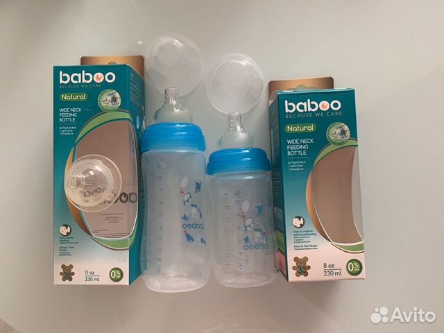 Бутылочки с широким горлышком на 230 мл. и 330 мл