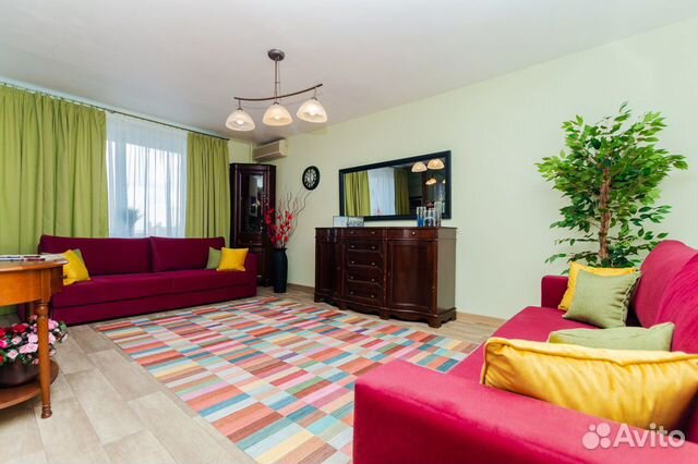 

3-к. квартира, 74 м², 4 кровати