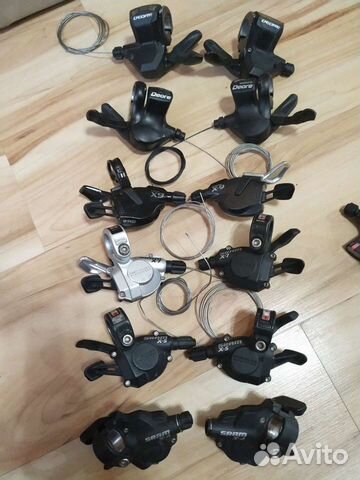 Манетки Sram,Shimano,неспадайка,вынос