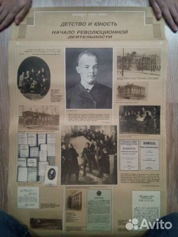 Плакаты СССР В. И. Ленин