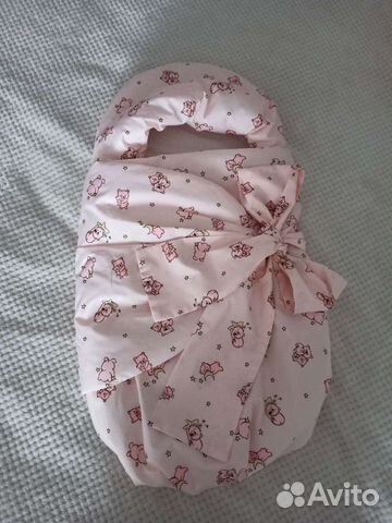 Конверт на выписку для девочки + карточки для фото