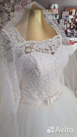 Новое Свадебное платье 44-46