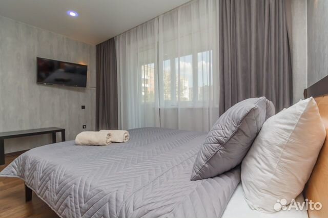 

1-к. квартира, 45 м², 2 кровати