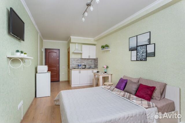 

Квартира-студия, 25 м², 1 кровать