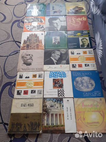 Пластинки времён СССР