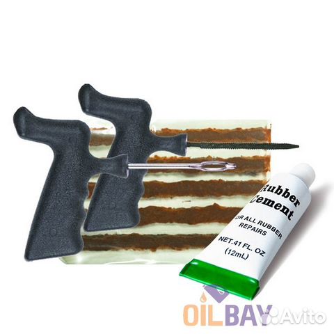 Набор для ремонта бескамерных шин (8 предм.) AVS