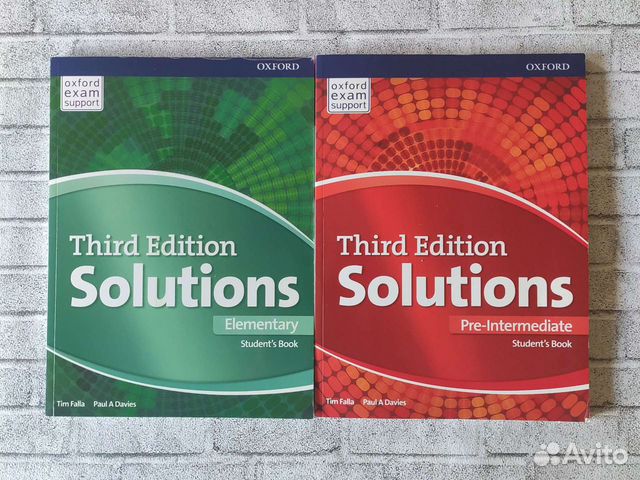 Учебник по английскому языку Solutions