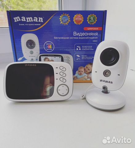 Видеоняня maman цифровая. прокат