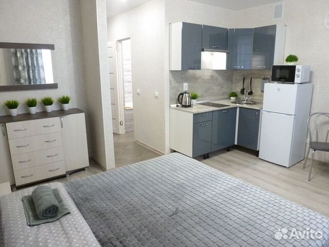 

Квартира-студия, 28 м², 1 кровать