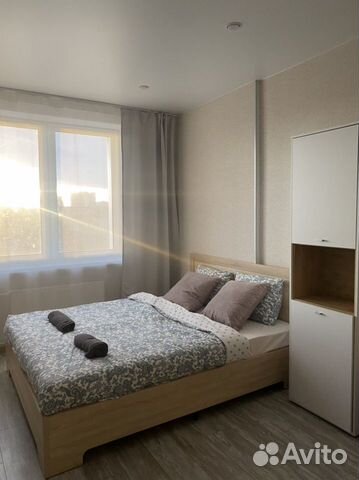 

1-к. квартира, 45 м², 2 кровати