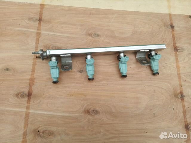 Топливная рампа форсунка рио 3,солярис 1.4 G4FA