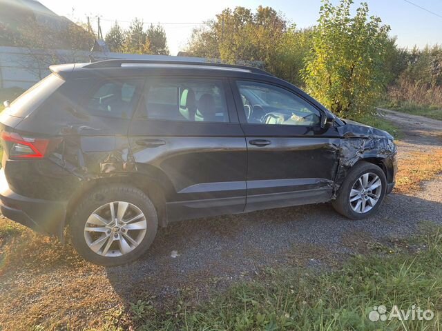 Skoda Karoq 1.4 AT, 2020, битый, 24 500 км