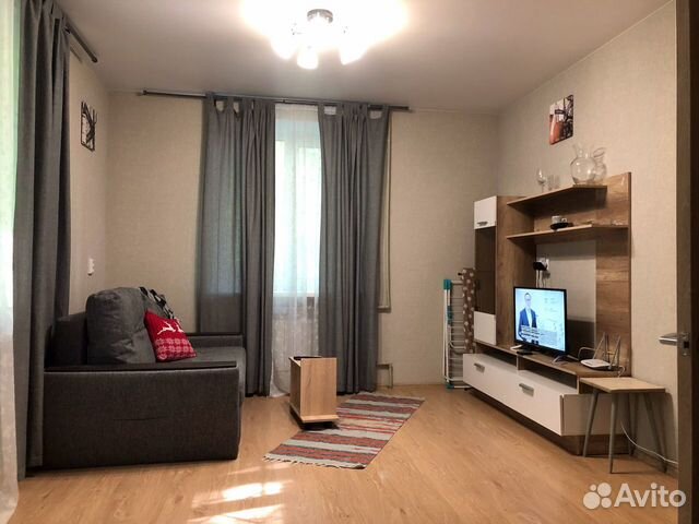 

1-к. квартира, 33 м², 2 кровати
