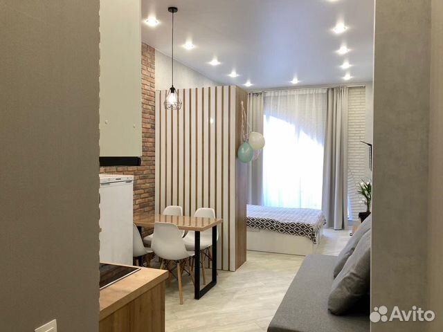 

Квартира-студия, 30 м², 2 кровати