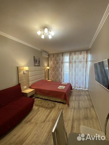 

Квартира-студия, 30 м², 2 кровати