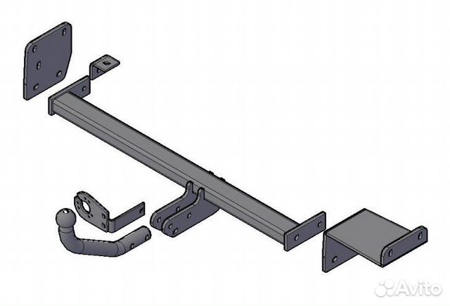 Фаркоп Kia Soul хэтчбек (комби) 2014-2019 г.в